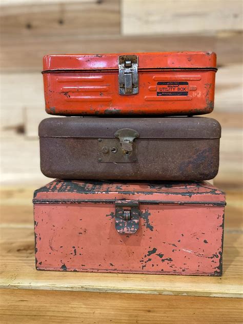 Thrifted Treasure Series Part 6 - Vintage Tool Boxes — Made on 23rd