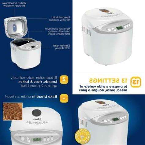 Oster Expressbake Bread Maker with Gluten-Free Setting, 2