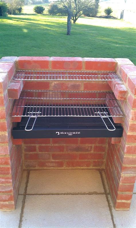 Original DIY Brick Barbecue Kit BKB 401- Built In BBQ Grill for Charcoal. All Hardware including ...