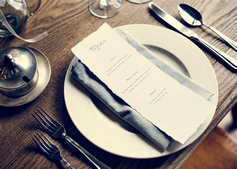 Wedding Reception Table Setting | Free stock photo - 101177