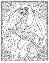 Magical Creatures Coloring Pages At GetColoringscom  Free Printable sketch template