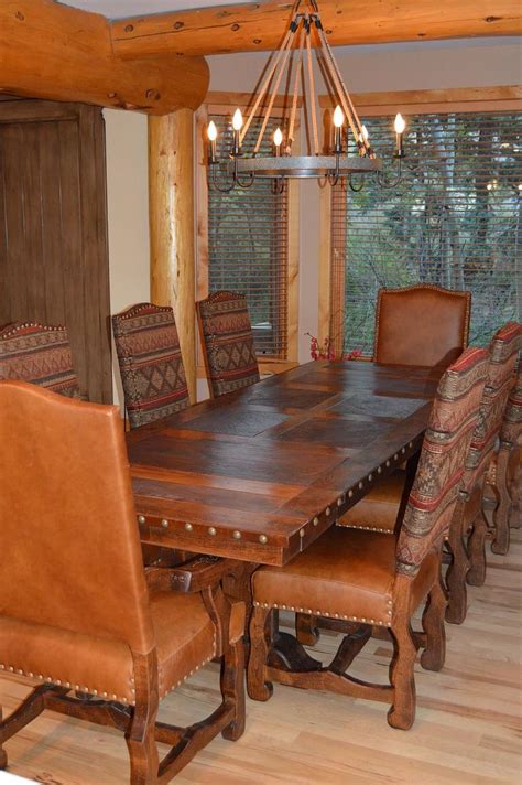 Rustic Western Dining Tables | Mountain High Furniture