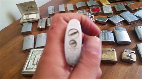 Vintage lighter collection! Zippo Ronson more! - YouTube