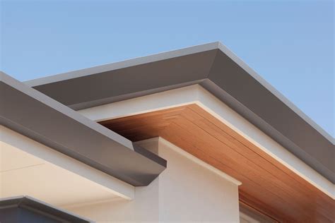 Edge Gutter | Stratco Stratco Sheds, House Gutters, Soffit Ideas, Roof ...