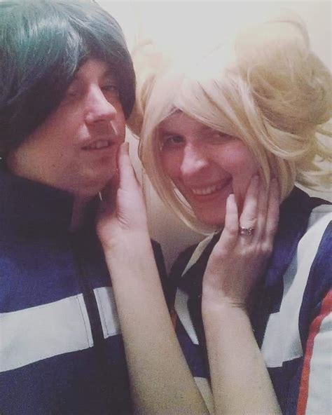 My hero academia deku and toga in uniform cosplay by mistyminxchick on ...