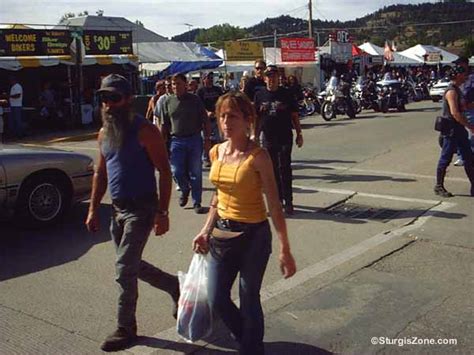 Sturgis Rally Photos - Sturgis Rally woman shopping