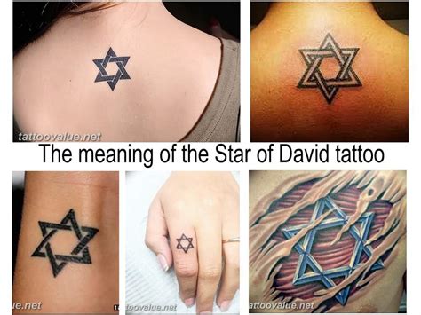 The meaning of the Star of David tattoo - picture info and photo ...