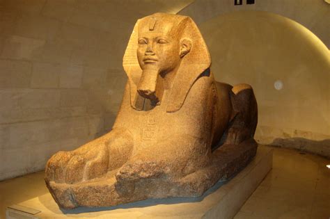 Paris - Musée du Louvre: Great Sphinx of Tanis - a photo on Flickriver