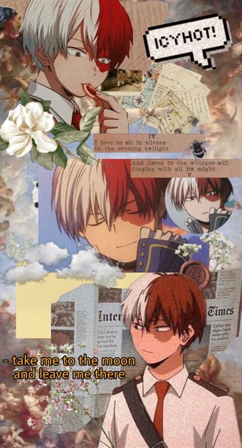 Todoroki Wallpaper | Anime, Cute anime wallpaper, Aesthetic anime