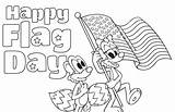 Free Printable Flag Day Coloring Pages sketch template