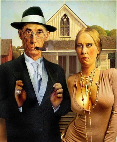 American Gothic Modern Parody | American Gothic Revisited | Pinterest ...