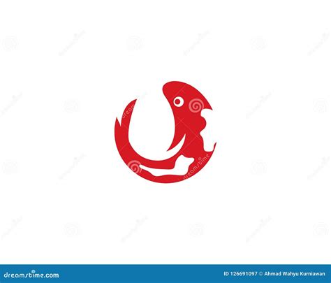 Koi fish logo vector stock vector. Illustration of background - 126691097