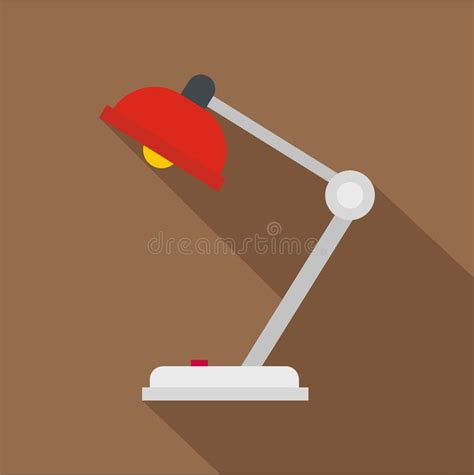 Desk lamp icon green stock vector. Illustration of hotel - 99468962