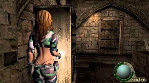 Resident Evil 4 - Mod Ashley Military girl (UPDATED 2013) - YouTube