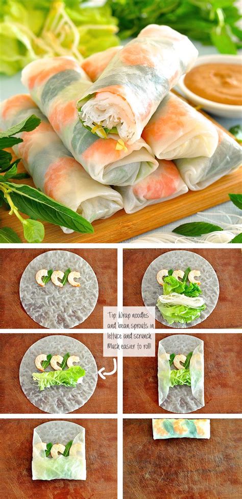 Vietnamese Rice Paper Rolls | Recipe | Healthy recipes, Food, Asian recipes