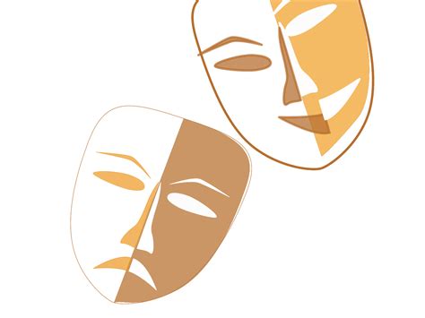 Theatre Masks Clip Art at Clker.com - vector clip art online, royalty free & public domain