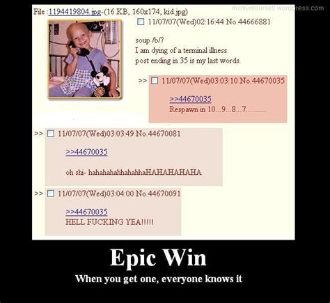 Epic Win | motivate u?