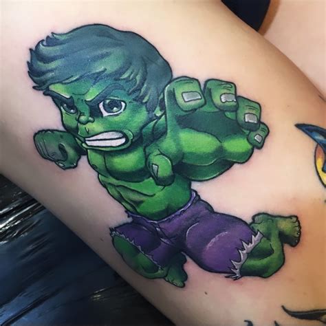 Incredible Hulk Fist Tattoo - Janeesstory