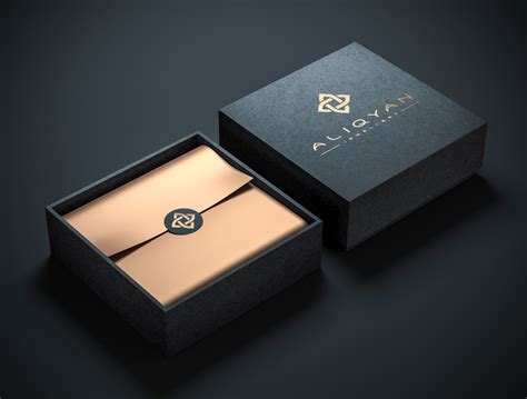Luxury Box Mockup ALIQYAN Packaging Design by PANTER on Dribbble