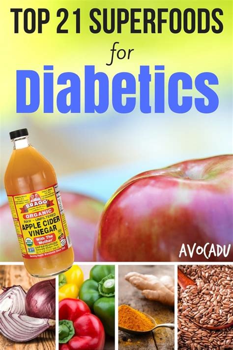 Top 21 Superfoods for Diabetics | Avocadu