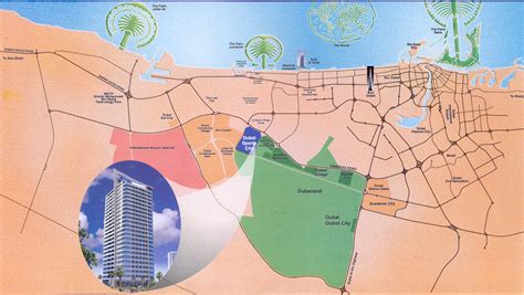 dubai map – Political Vel Craft