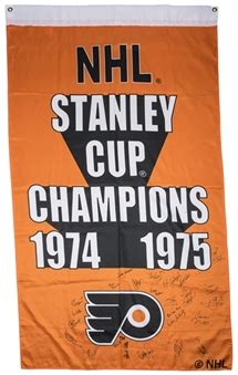 Lot Detail - 1974-75 Stanley Cup Champions Philadelphia Flyers Oversize ...