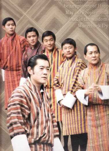 King Jigme Singye Wangchuck with his sons | ブータン, 国王, 王妃