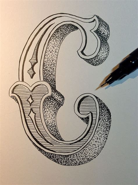 Sketch - Letter C for Crap | Creative lettering, Lettering, Lettering styles