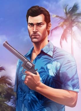 Download Grand Theft Vice City Video Game Background For Free - Gta Vice City Fan Art - WallpaperTip