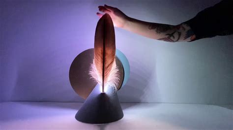 Project video - interactive feather light - YouTube