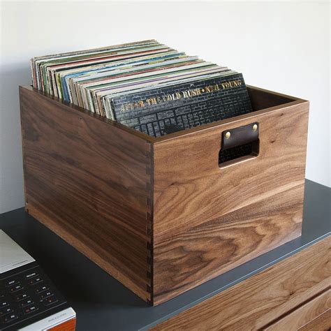 Dovetail Record Crate | Record crate, Vinyl storage, Record storage