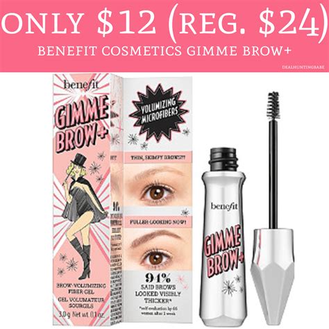 Only $12 (Regular $24) Benefit Cosmetics Gimme Brow - Deal Hunting Babe