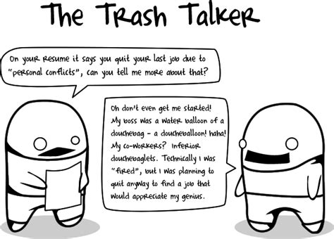 The 10 Types of Crappy Interviewees - The Oatmeal