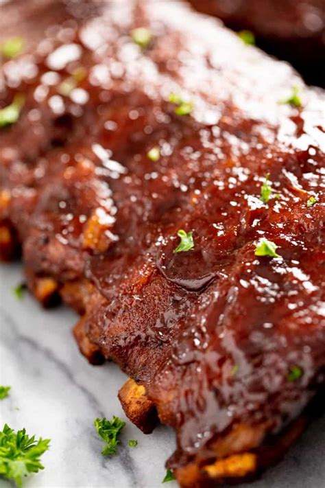 Crockpot ribs are guaranteed to be fall off the bone tender. Learn the secrets for making the ...