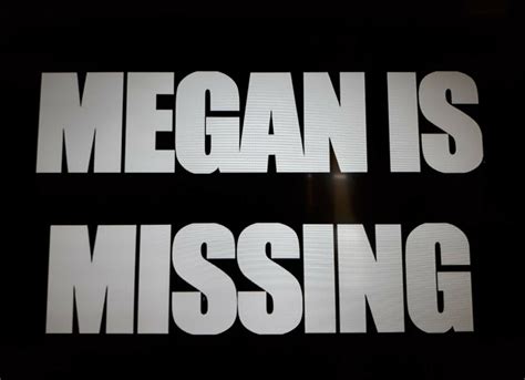 Megan is Missing 2011 Rare HORROR Graphic Drama Convention | Etsy