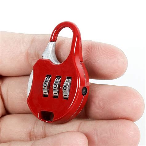 5X3.5CM Mini Padlock For Backpack Suitcase Stationery Password Lock ...