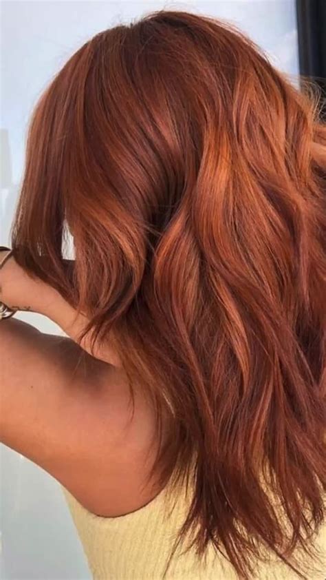 Copper hair, fall vibes, fall hairstyles, fall color, hair dye | Ginger ...