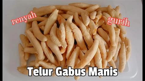 Resep Telur Gabus Manis Gurih Renyah dan Enak. Tanpa Oven - YouTube