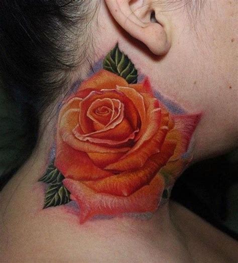 10 Pretty Orange Rose Tattoos You Can’t Ignore | Style VP