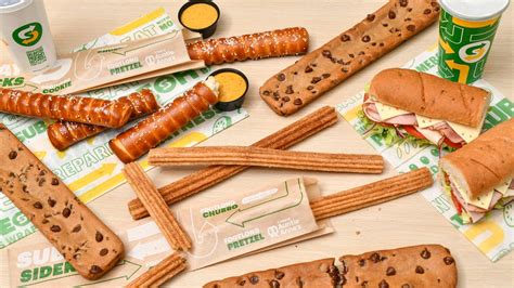 Subway Debuts Footlong Cookie, Pretzel, and Churro