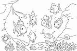 Underwater Scene Coloring Pages At GetColoringscom  Free Printable sketch template