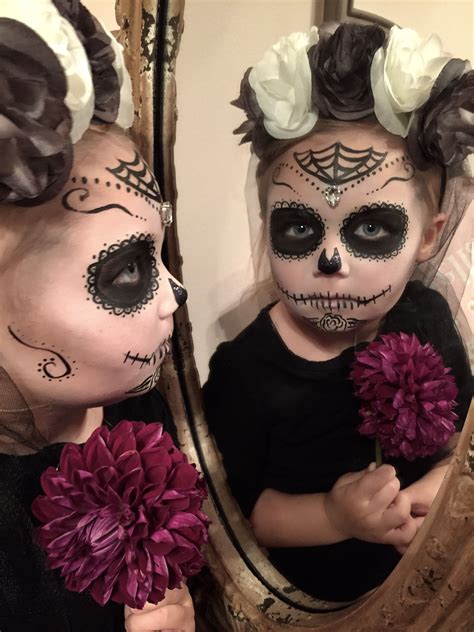 Sugar skull - Halloween- Dia de los muertos Facepaint Halloween, Sugar Skull Halloween, Face ...