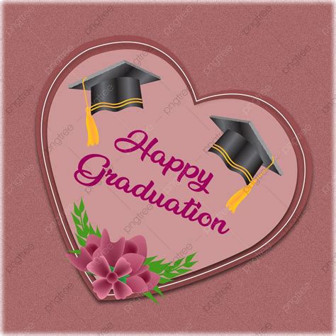 Happy Graduation Card Template With Love Template Download on Pngtree