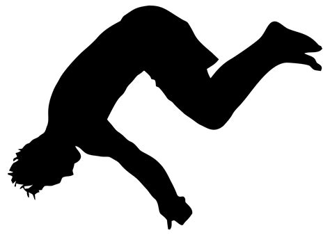 Download #FF00FF Somersaulting Man Silhouette SVG | FreePNGImg
