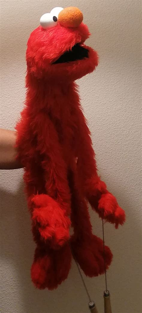 ELMO Muppet Puppet Replica 1:1 Handmade Sesame Street | Etsy