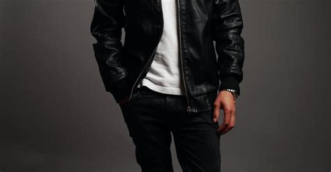 Free stock photo of adult, black leather jacket, contemporary