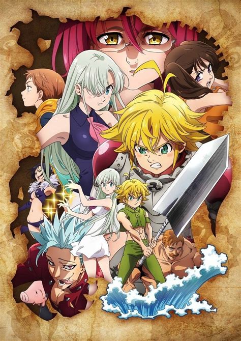 Os 7 Pecados Capitais - The Seven Deadly Sins - Wiki | Seven deadly sins anime, Nanatsu no ...