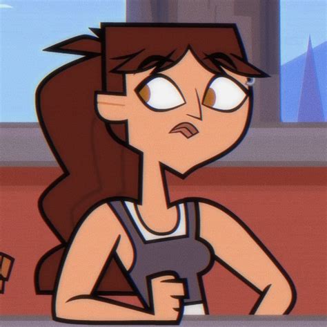 a cartoon character with brown hair and eyes