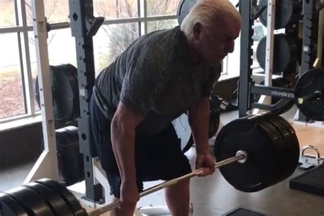 67-Year-Old Ric Flair Shows He's Still Going Strong by Deadlifting 400 ...