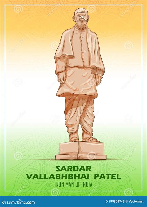 National Hero And Freedom Fighter Sardar Vallabhbhai Patel, Iron Man Of India For National Unity ...